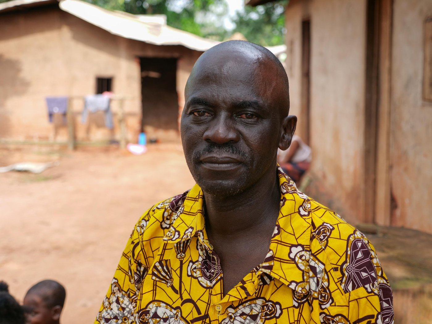 Amadou Ibrahim, is the village chief that assisted Hamayadi to resolve the housing conflict. Ibrahim was a member of the Community Mechanism for Social Cohesion and attended trainings organized by the Norwegian Refugee Council on resolving conflicts related to housing, land and property.