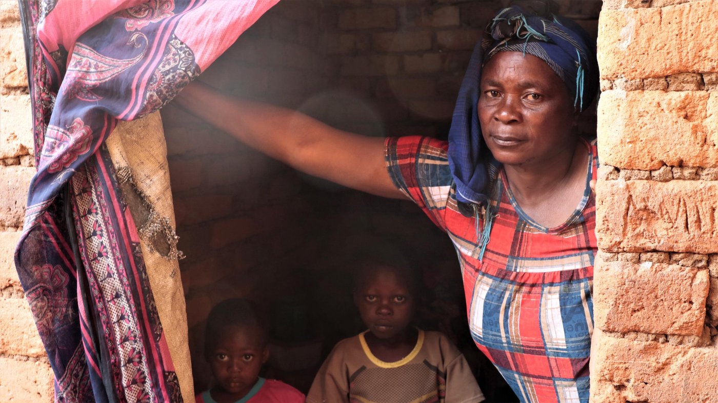 Forty-five years-old, Yvonne poses with the two little orphan boys whose parents were recently killed during attacks in Mikenge village in the southeast of DR Congo.  Due to violence in her home village, she had to flee to Mulima village for safety. 

“When the clashes broke out, I was harvesting maize in my field near the village. Suddenly, I saw houses burning to the ground and people running in all the directions. I knew then the situation was bad and I quickly scrambled to hide in the bush,” recounts Yvonne in an emotional tone of voice. “Everywhere I hid; armed men would come to attack and forced us to flee,” she says. 

November 2019
Photo: Ephrem Chiruza/NRC