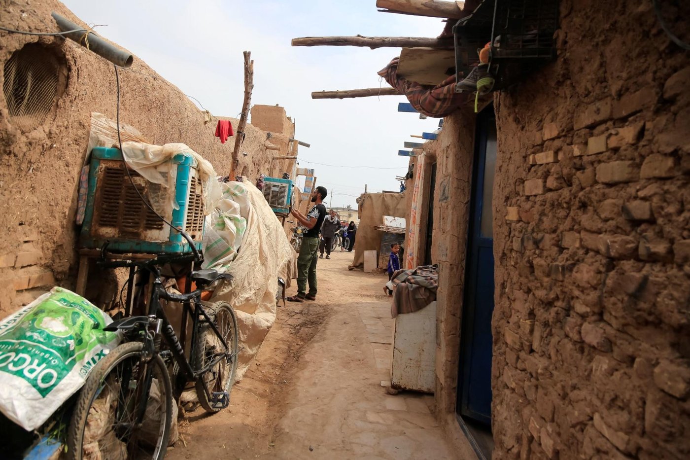 Rafsanjan Settlement is situated about 15 kilometres outside of Kerman city in southern Iran. It hosts 5,500 Afghan refugees, making it the largest refugee settlement in the country. Picture: Hamid Sadeghi/NRC