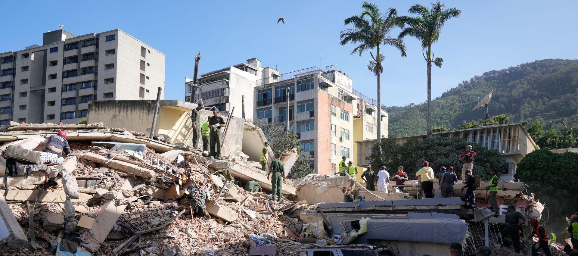 Jordbävningarna i Venezuela. 